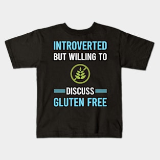 Introverted Gluten Free Kids T-Shirt